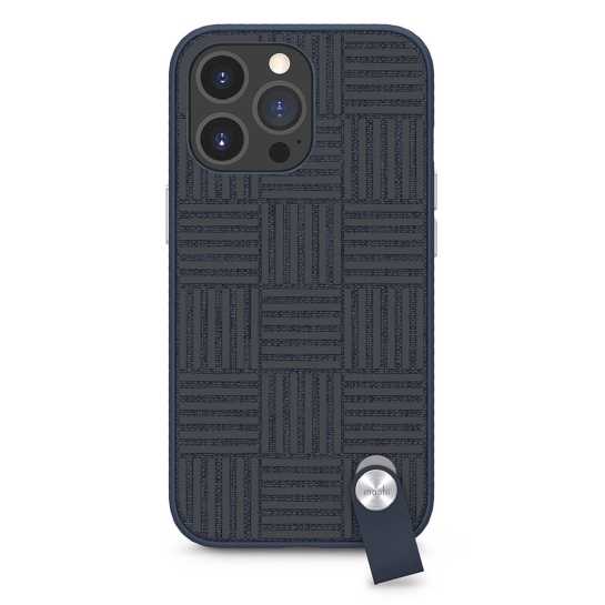 Чехол Moshi Altra Slim Hardshell Case with Wrist Strap Midnight Blue for iPhone 13 Pro - цена, характеристики, отзывы, рассрочка, фото 1