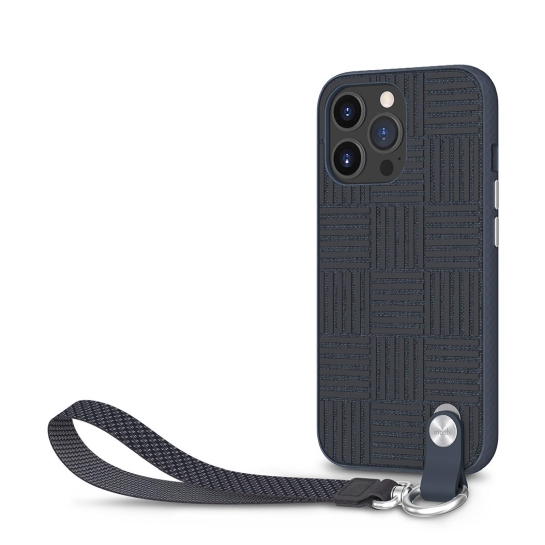 Чехол Moshi Altra Slim Hardshell Case with Wrist Strap Midnight Blue for iPhone 13 Pro - цена, характеристики, отзывы, рассрочка, фото 2