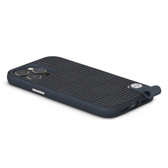 Чехол Moshi Altra Slim Hardshell Case with Wrist Strap Midnight Blue for iPhone 13 Pro - цена, характеристики, отзывы, рассрочка, фото 3