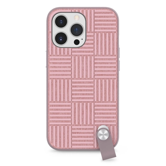 Чехол Moshi Altra Slim Hardshell Case with Wrist Strap Rose Pink for iPhone 13 Pro