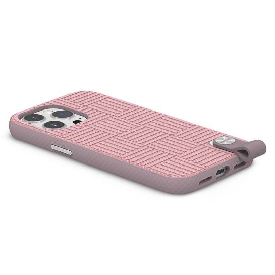 Чехол Moshi Altra Slim Hardshell Case with Wrist Strap Rose Pink for iPhone 13 Pro - цена, характеристики, отзывы, рассрочка, фото 3