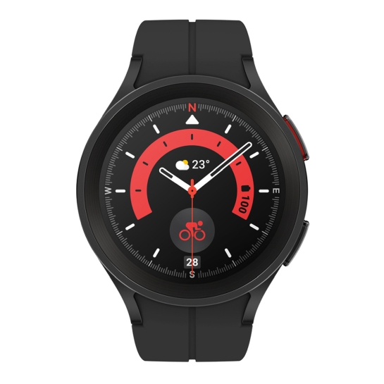 Смарт-годинник Samsung Galaxy Watch 5 Pro + LTE 45mm Black - ціна, характеристики, відгуки, розстрочка, фото 2