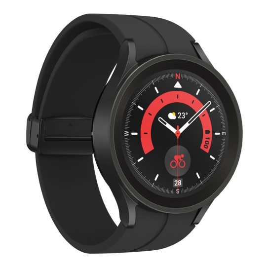 Смарт-годинник Samsung Galaxy Watch 5 Pro + LTE 45mm Black - ціна, характеристики, відгуки, розстрочка, фото 3