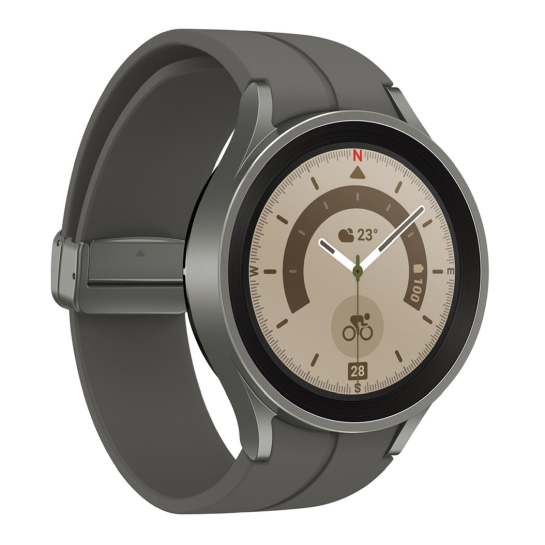 Смарт-годинник Samsung Galaxy Watch 5 Pro 45mm Titanium - ціна, характеристики, відгуки, розстрочка, фото 3