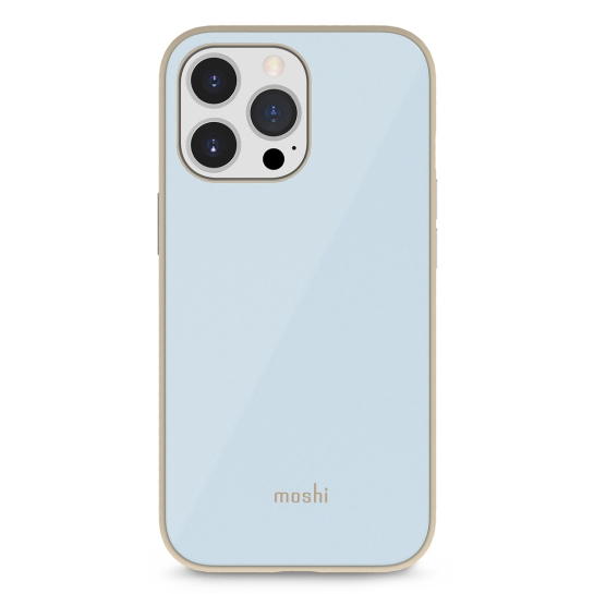 Чохол Moshi iGlaze Slim Hardshell Case Adriatic Blue for iPhone 13 Pro - цена, характеристики, отзывы, рассрочка, фото 1