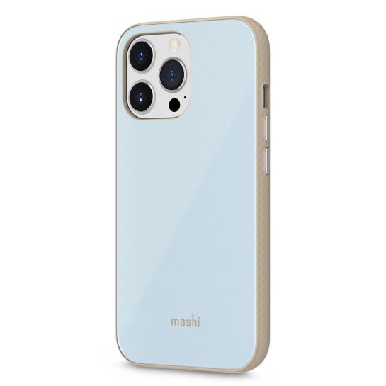 Чохол Moshi iGlaze Slim Hardshell Case Adriatic Blue for iPhone 13 Pro - ціна, характеристики, відгуки, розстрочка, фото 2