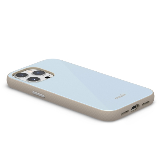 Чехол Moshi iGlaze Slim Hardshell Case Adriatic Blue for iPhone 13 Pro - цена, характеристики, отзывы, рассрочка, фото 3