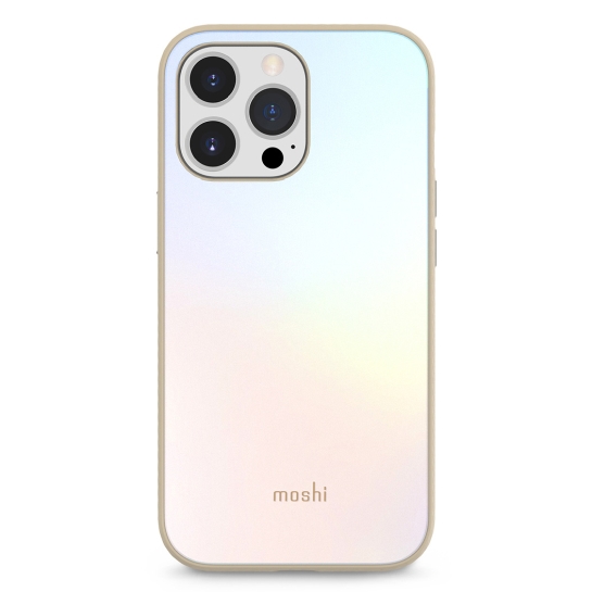 Чохол Moshi iGlaze Slim Hardshell Case Astral Silver for iPhone 13 Pro - ціна, характеристики, відгуки, розстрочка, фото 1
