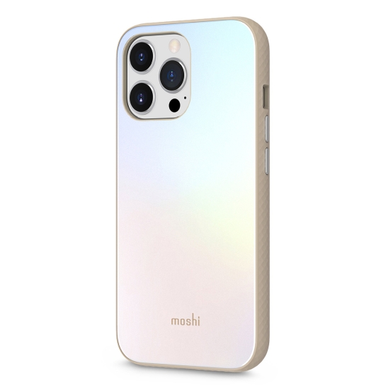 Чохол Moshi iGlaze Slim Hardshell Case Astral Silver for iPhone 13 Pro - ціна, характеристики, відгуки, розстрочка, фото 2