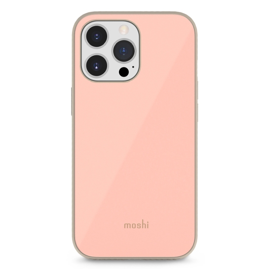 Чохол Moshi iGlaze Slim Hardshell Case Dahlia Pink for iPhone 13 Pro - ціна, характеристики, відгуки, розстрочка, фото 1