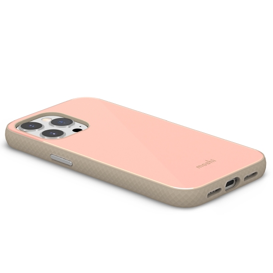 Чехол Moshi iGlaze Slim Hardshell Case Dahlia Pink for iPhone 13 Pro - цена, характеристики, отзывы, рассрочка, фото 3