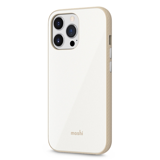 Чохол Moshi iGlaze Slim Hardshell Case Pearl White for iPhone 13 Pro - ціна, характеристики, відгуки, розстрочка, фото 2