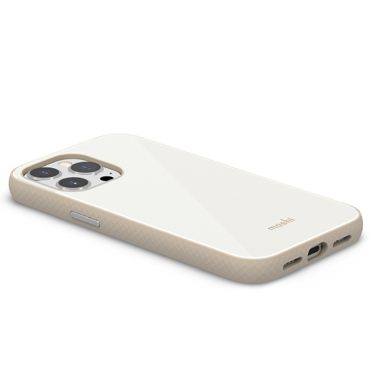 Чохол Moshi iGlaze Slim Hardshell Case Pearl White for iPhone 13 Pro - ціна, характеристики, відгуки, розстрочка, фото 3