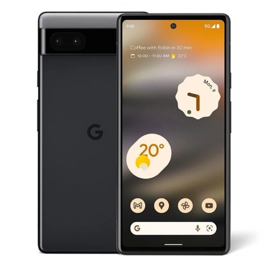 Смартфон Google Pixel 6a 6/128GB Charcoal - ціна, характеристики, відгуки, розстрочка, фото 1
