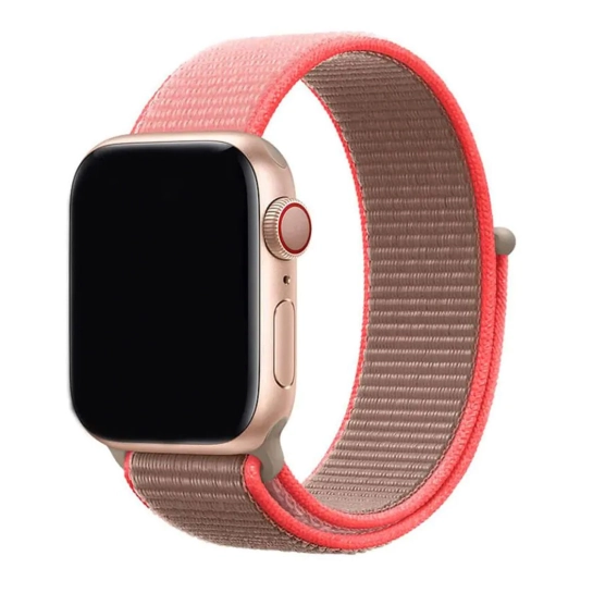 Ремешок Apple Watch Sport Loop 42mm/44mm Neon Pink