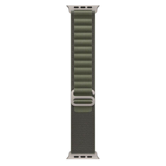 Apple Watch Ultra + LTE 49mm Titanium Case with Small Green Alpine Loop - ціна, характеристики, відгуки, розстрочка, фото 3