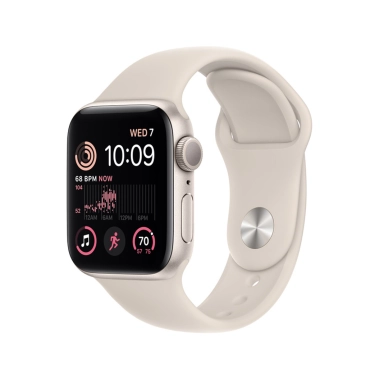 Apple Watch SE 2 40mm Starlight Aluminum Case with Starlight Sport Band