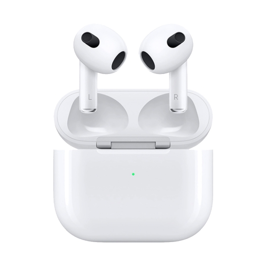 Навушники Apple AirPods 3 with Charging Case - ціна, характеристики, відгуки, розстрочка, фото 1