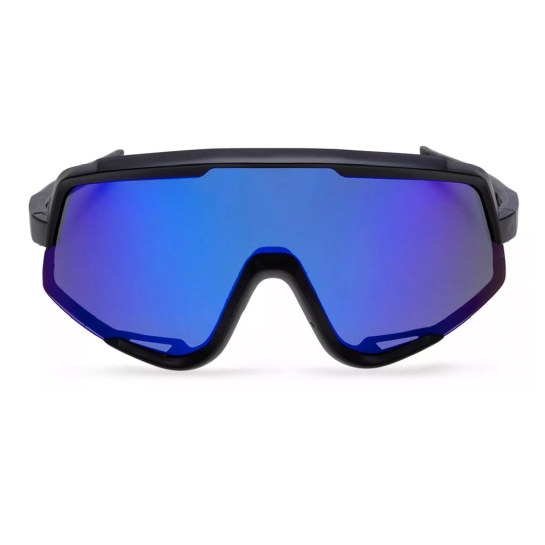 Сонцезахисні окуляри CHEAPO Hankzilla Black Blue Mirror - цена, характеристики, отзывы, рассрочка, фото 1