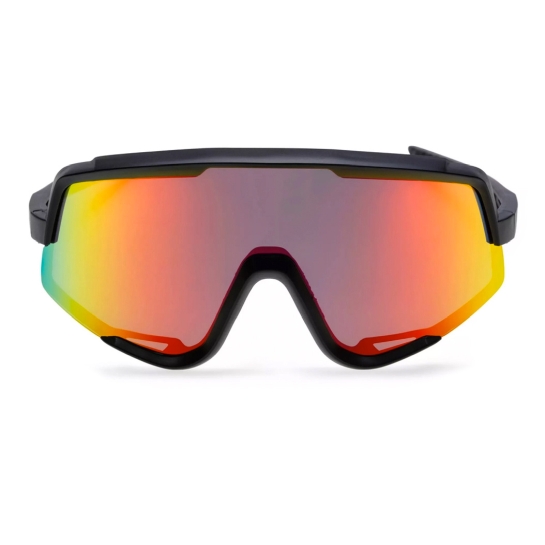 Сонцезахисні окуляри CHEAPO Hankzilla Black Red Mirror - ціна, характеристики, відгуки, розстрочка, фото 1