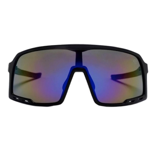 Сонцезахисні окуляри CHEAPO Henrik Black Blue Mirror - ціна, характеристики, відгуки, розстрочка, фото 1