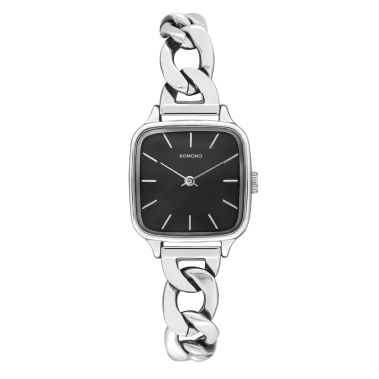 Годинник KOMONO Kate Revolt Silver Black - цена, характеристики, отзывы, рассрочка, фото 1