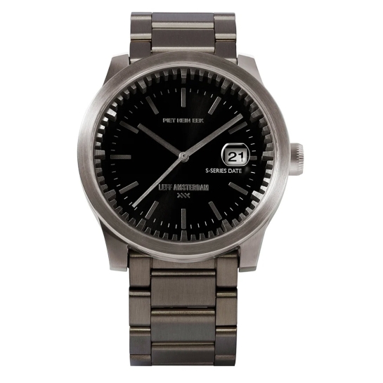 Часы LEFF Tube Watch S42 Date Steel With Black Case - цена, характеристики, отзывы, рассрочка, фото 1