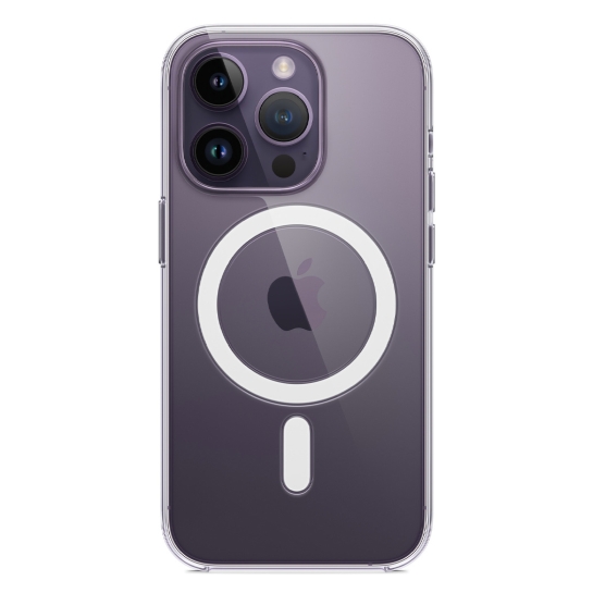 Чохол Apple Clear Case with MagSafe for iPhone 14 Pro - ціна, характеристики, відгуки, розстрочка, фото 1