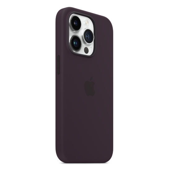 Чехол Apple Silicone Case with MagSafe for iPhone 14 Pro Elderberry - цена, характеристики, отзывы, рассрочка, фото 2
