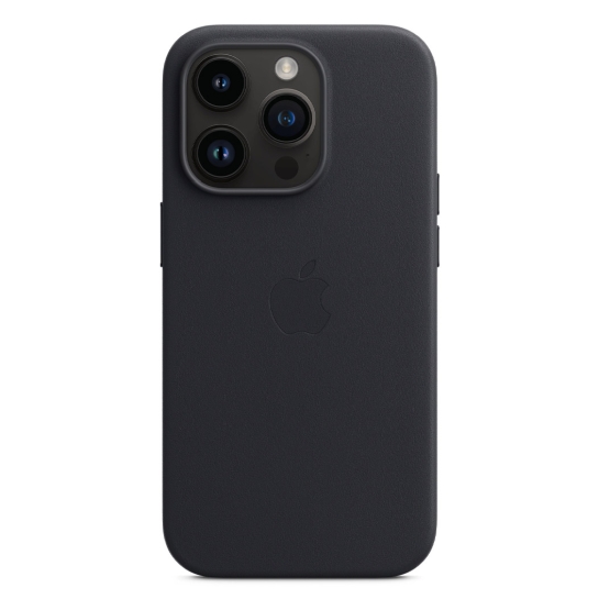 Чохол Apple Leather Case with MagSafe для iPhone 14 Pro Midnight - ціна, характеристики, відгуки, розстрочка, фото 4