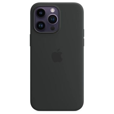 Чохол Apple Silicone Case with MagSafe for iPhone 14 Pro Max Midnight - цена, характеристики, отзывы, рассрочка, фото 1
