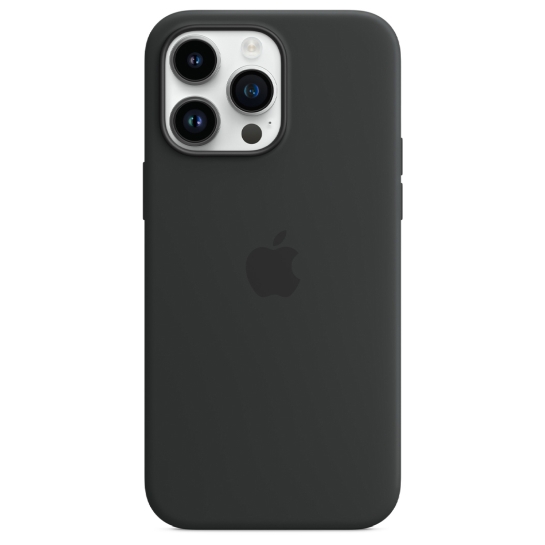 Чехол Apple Silicone Case with MagSafe for iPhone 14 Pro Max Midnight - цена, характеристики, отзывы, рассрочка, фото 3