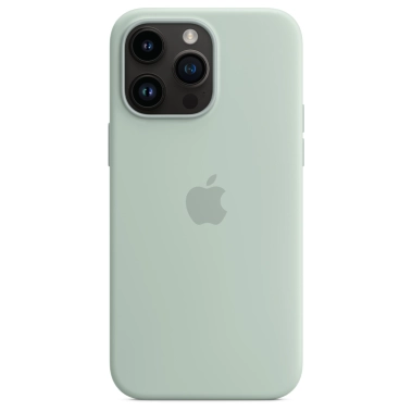Чехол Apple Silicone Case with MagSafe for iPhone 14 Pro Max Succulent - цена, характеристики, отзывы, рассрочка, фото 1