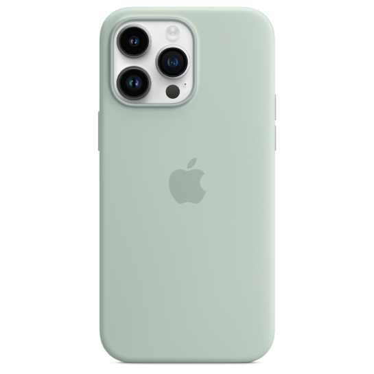 Чохол Apple Silicone Case with MagSafe for iPhone 14 Pro Max Succulent - ціна, характеристики, відгуки, розстрочка, фото 2