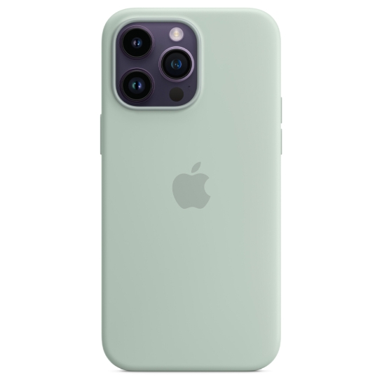 Чохол Apple Silicone Case with MagSafe for iPhone 14 Pro Max Succulent - ціна, характеристики, відгуки, розстрочка, фото 4