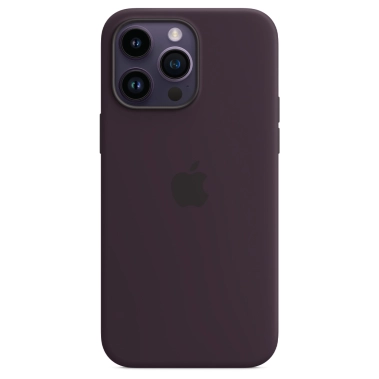 Чехол Apple Silicone Case with MagSafe for iPhone 14 Pro Max Elderberry - цена, характеристики, отзывы, рассрочка, фото 1