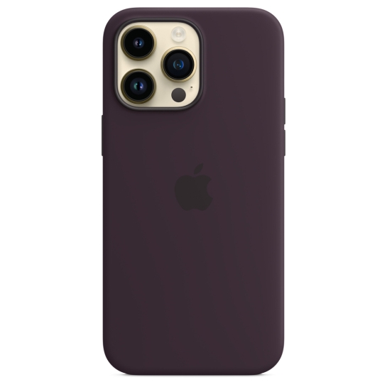 Чехол Apple Silicone Case with MagSafe for iPhone 14 Pro Max Elderberry - цена, характеристики, отзывы, рассрочка, фото 2