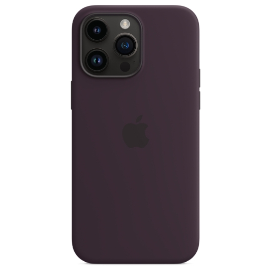 Чохол Apple Silicone Case with MagSafe for iPhone 14 Pro Max Elderberry - ціна, характеристики, відгуки, розстрочка, фото 4