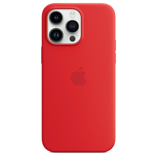 Чохол Apple Silicone Case with MagSafe for iPhone 14 Pro Max (PRODUCT)RED - ціна, характеристики, відгуки, розстрочка, фото 2