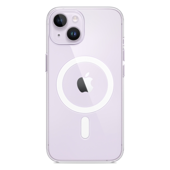 Чохол Apple Clear Case with MagSafe for iPhone 14 - ціна, характеристики, відгуки, розстрочка, фото 1