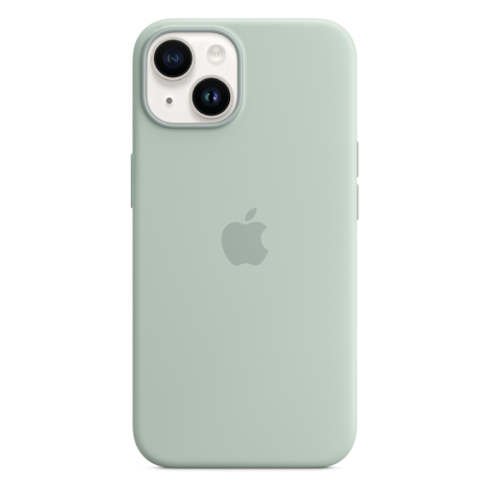 Чохол Apple Silicone Case with MagSafe for iPhone 14 Succulent - цена, характеристики, отзывы, рассрочка, фото 1