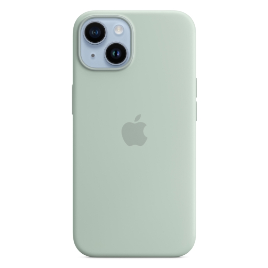 Чохол Apple Silicone Case with MagSafe for iPhone 14 Succulent - ціна, характеристики, відгуки, розстрочка, фото 3