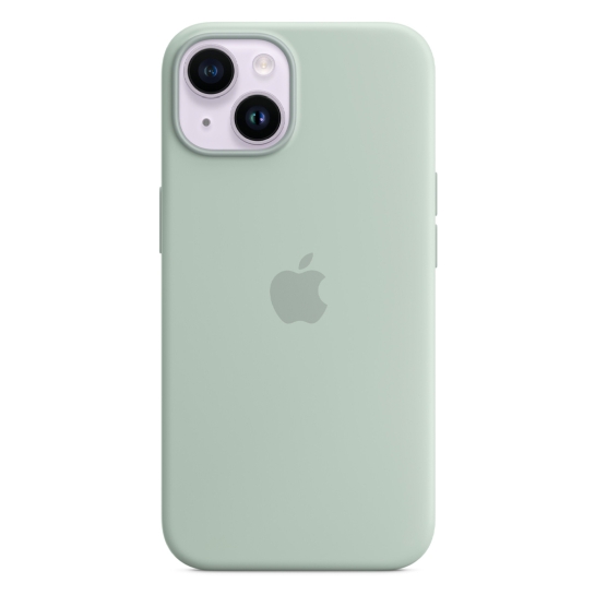 Чохол Apple Silicone Case with MagSafe for iPhone 14 Succulent - ціна, характеристики, відгуки, розстрочка, фото 4