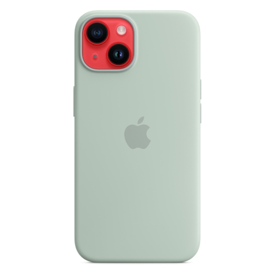 Чохол Apple Silicone Case with MagSafe for iPhone 14 Succulent - ціна, характеристики, відгуки, розстрочка, фото 5