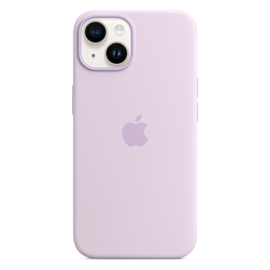 Чехол Apple Silicone Case with MagSafe for iPhone 14 Lilac - цена, характеристики, отзывы, рассрочка, фото 2