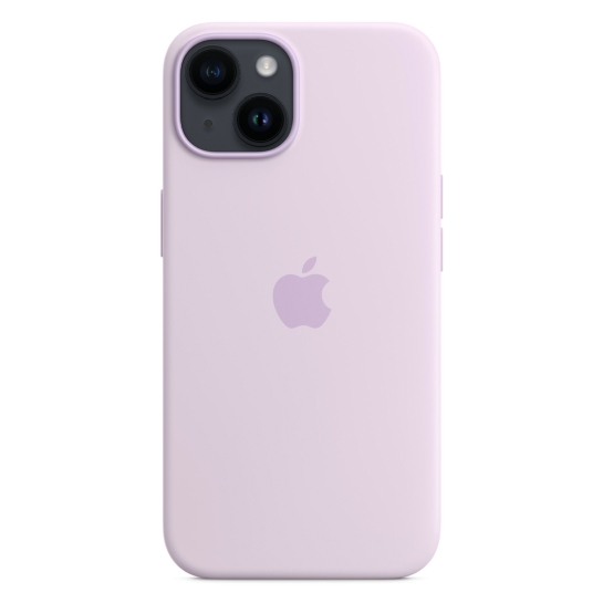 Чехол Apple Silicone Case with MagSafe for iPhone 14 Lilac - цена, характеристики, отзывы, рассрочка, фото 3