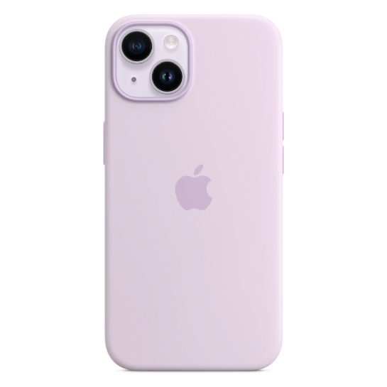 Чехол Apple Silicone Case with MagSafe for iPhone 14 Lilac - цена, характеристики, отзывы, рассрочка, фото 4
