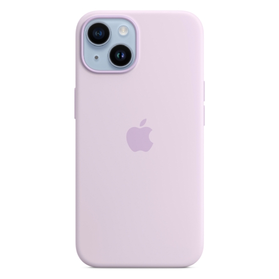 Чохол Apple Silicone Case with MagSafe for iPhone 14 Lilac - ціна, характеристики, відгуки, розстрочка, фото 5