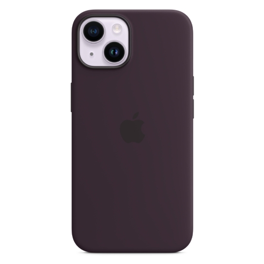 Чохол Apple Silicone Case with MagSafe for iPhone 14 Elderberry - ціна, характеристики, відгуки, розстрочка, фото 2