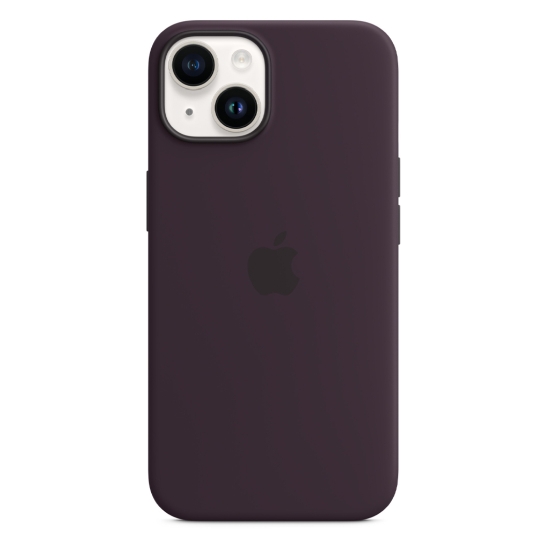 Чехол Apple Silicone Case with MagSafe for iPhone 14 Elderberry - цена, характеристики, отзывы, рассрочка, фото 5